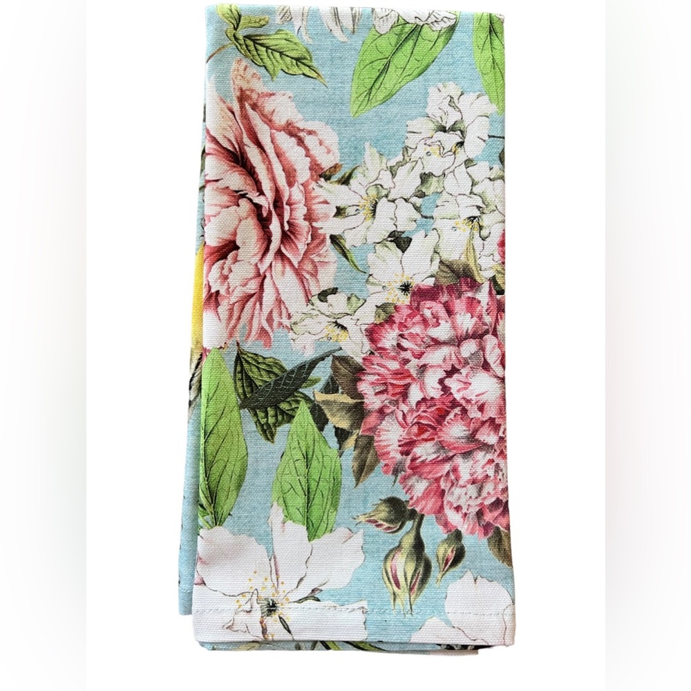 🌸🌸GARDEN MELODY KITCHEN TOWEL. Michel Design Works🌸🌸 sold individually